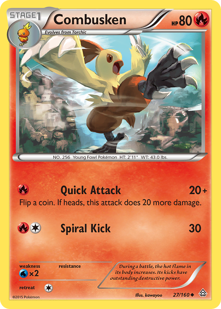 Combusken 27/160 Primal Clash