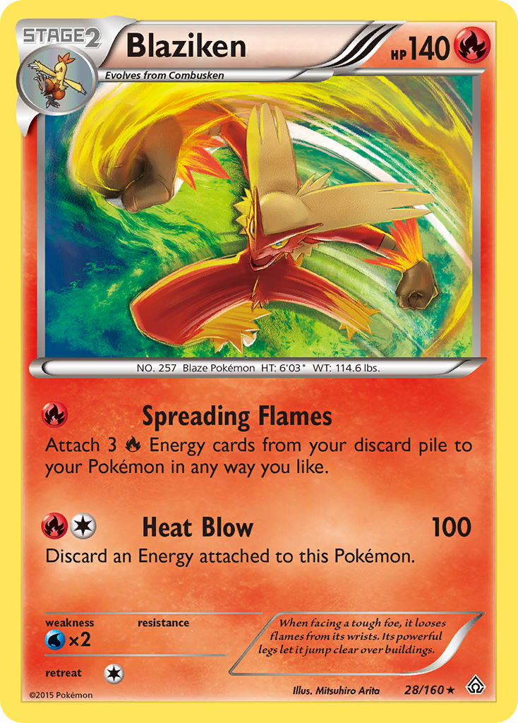 Blaziken 28/160 Primal Clash