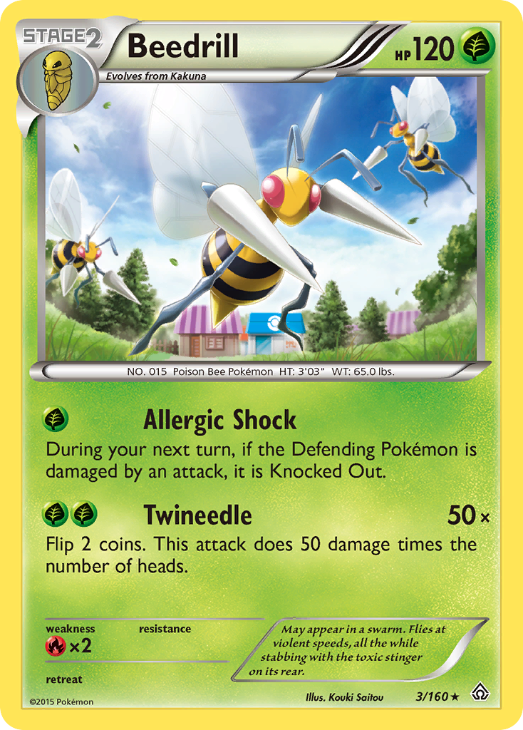 Beedrill 3/160 Primal Clash
