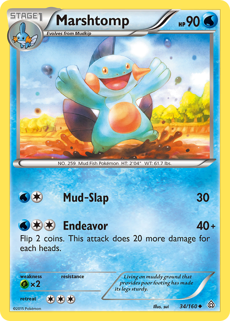 Marshtomp 34/160 Primal Clash