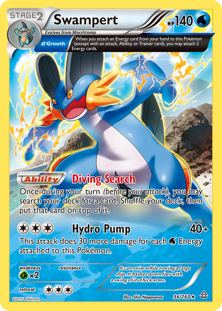 Swampert 36/160 Primal Clash
