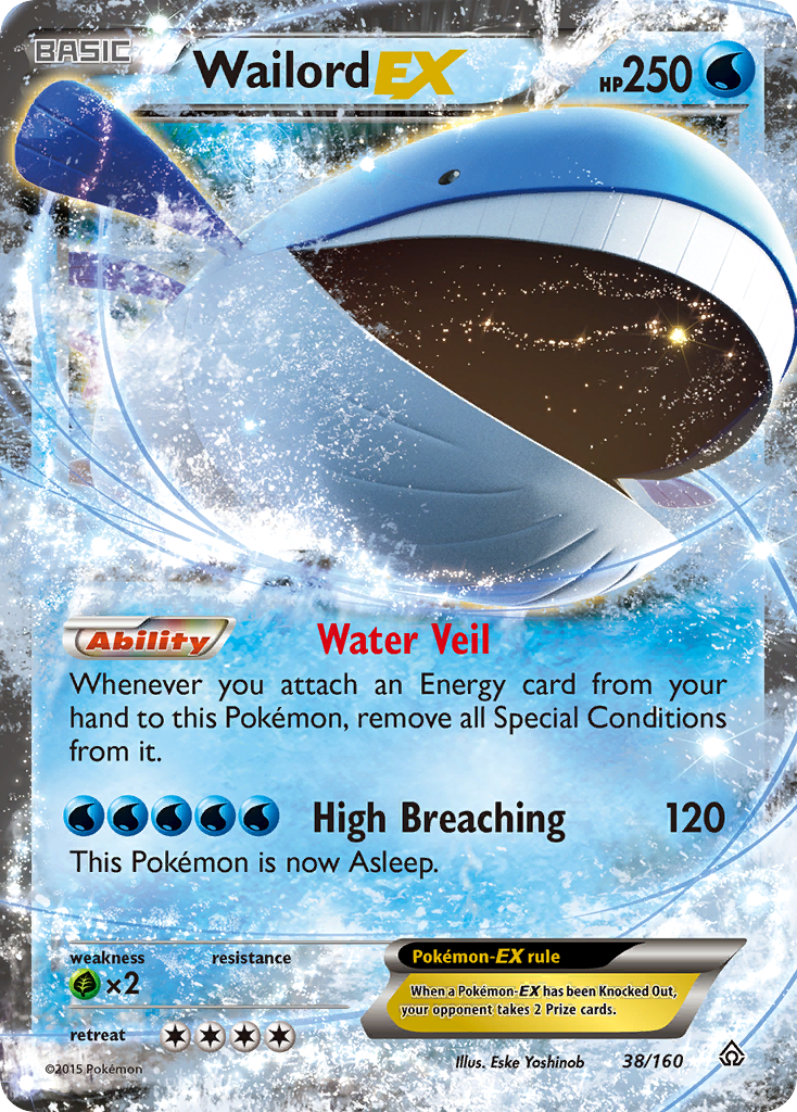 Wailord-EX 38/160 Primal Clash