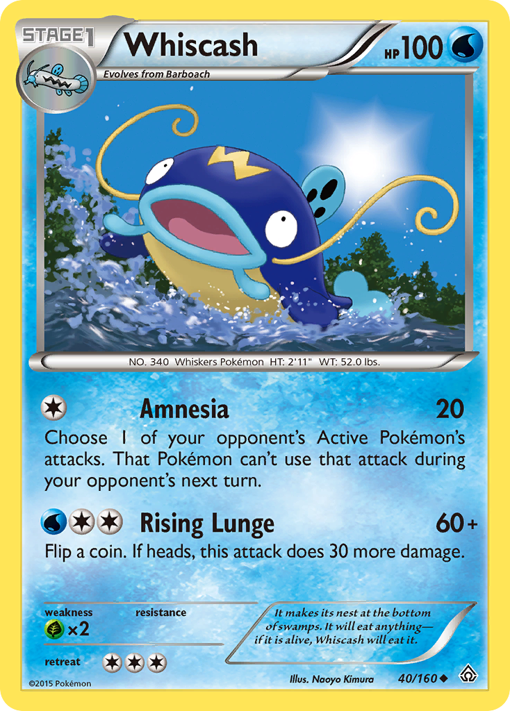 Whiscash 40/160 Primal Clash
