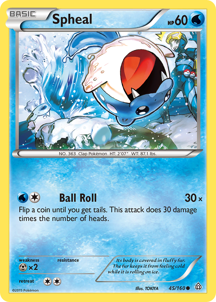 Spheal 45/160 Primal Clash