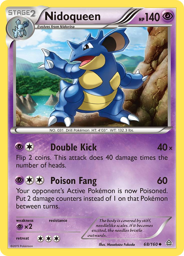Nidoqueen 68/160 Primal Clash