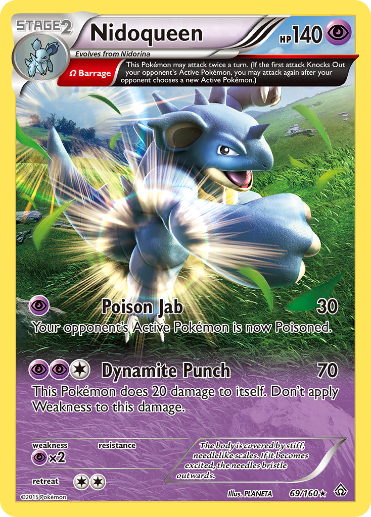 Nidoqueen 69/160 Primal Clash