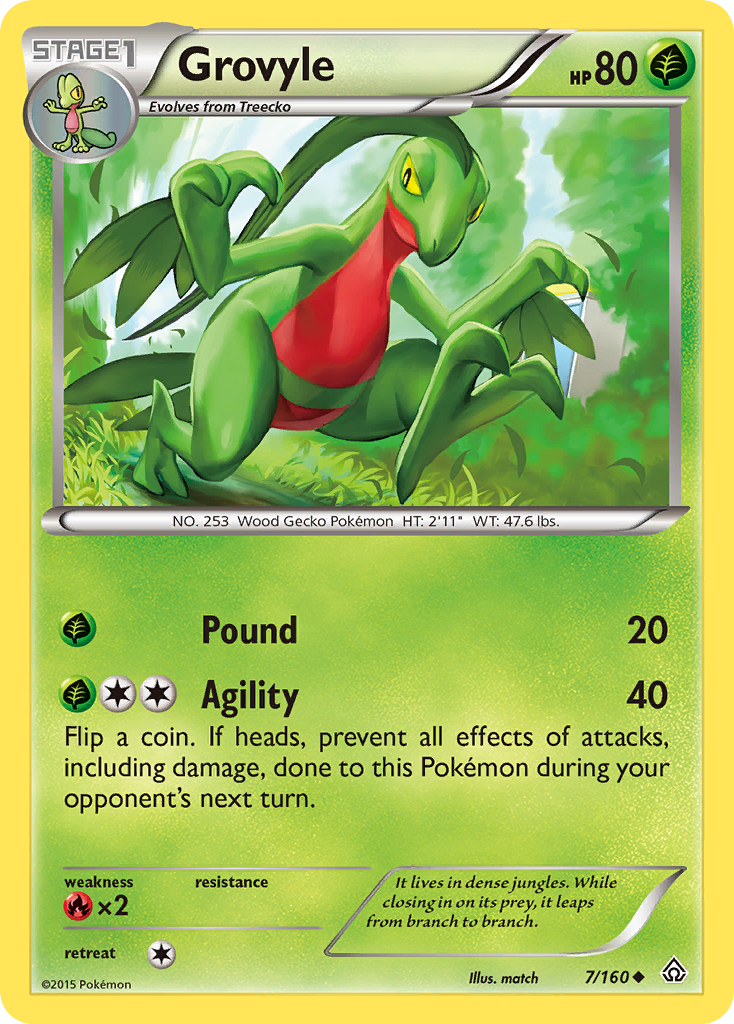 Grovyle 7/160 Primal Clash