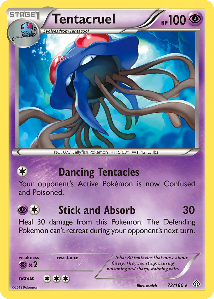Tentacruel 72/160 Primal Clash