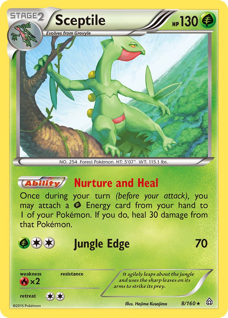 Sceptile 8/160 Primal Clash