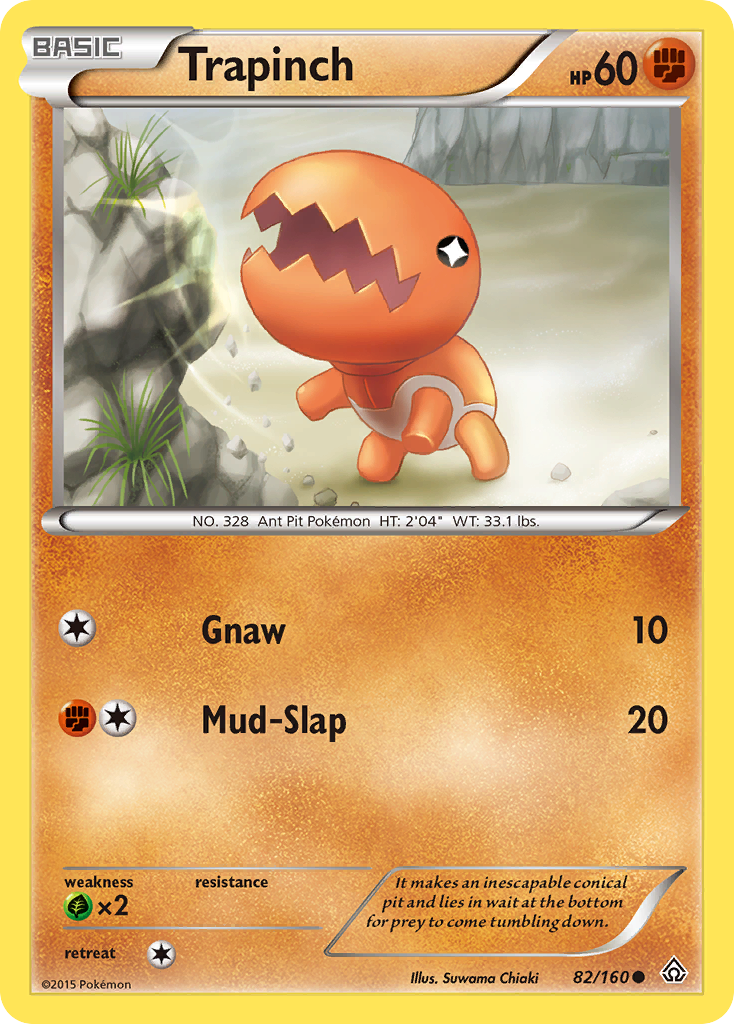 Trapinch 82/160 Primal Clash