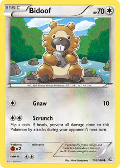Bidoof 116/160 Primal Clash