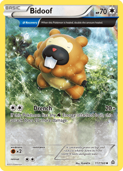 Bidoof 117/160 Primal Clash