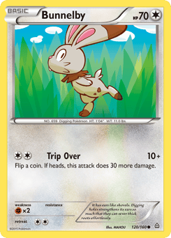 Bunnelby 120/160 Primal Clash