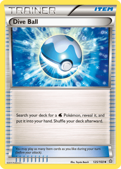 Dive Ball 125/160 Primal Clash