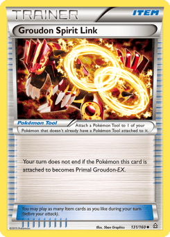 Groudon Spirit Link 131/160 Primal Clash