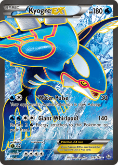 Kyogre-EX 148/160 Primal Clash