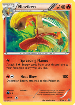 Blaziken 28/160 Primal Clash