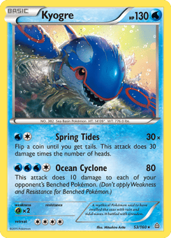 Kyogre 53/160 Primal Clash