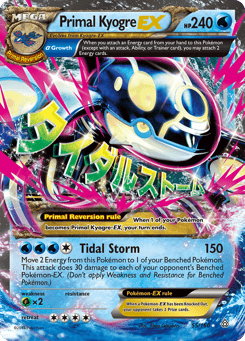 Primal Kyogre-EX 55/160 Primal Clash