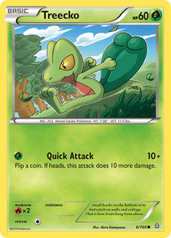 Treecko 6/160 Primal Clash