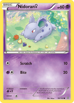 Nidoran ♀ 66/160 Primal Clash