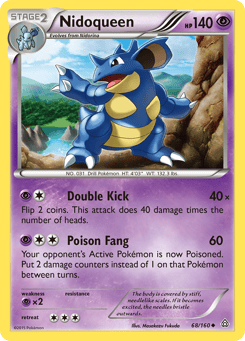 Nidoqueen 68/160 Primal Clash
