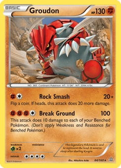 Groudon 84/160 Primal Clash