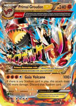 Primal Groudon-EX 86/160 Primal Clash