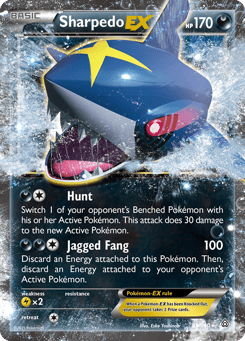 Sharpedo-EX 91/160 Primal Clash