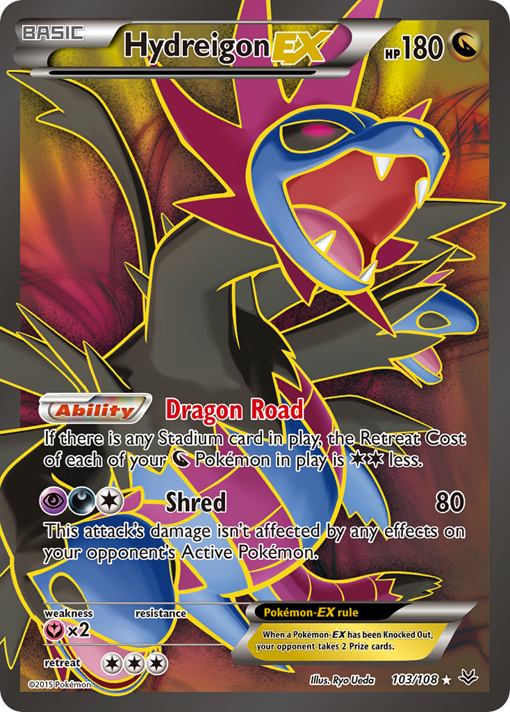 Hydreigon-EX 103/108 Roaring Skies