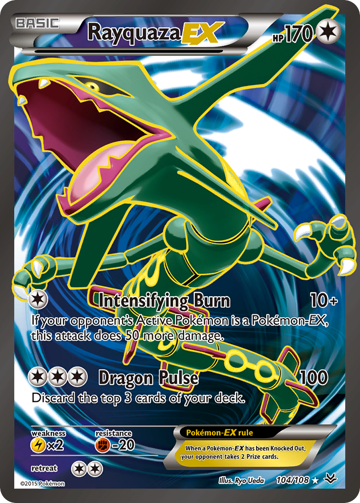 Rayquaza-EX 104/108 Roaring Skies