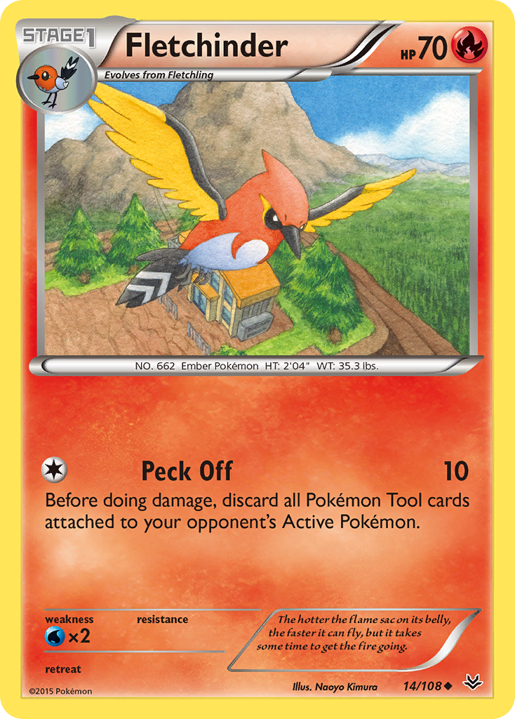Fletchinder 14/108 Roaring Skies