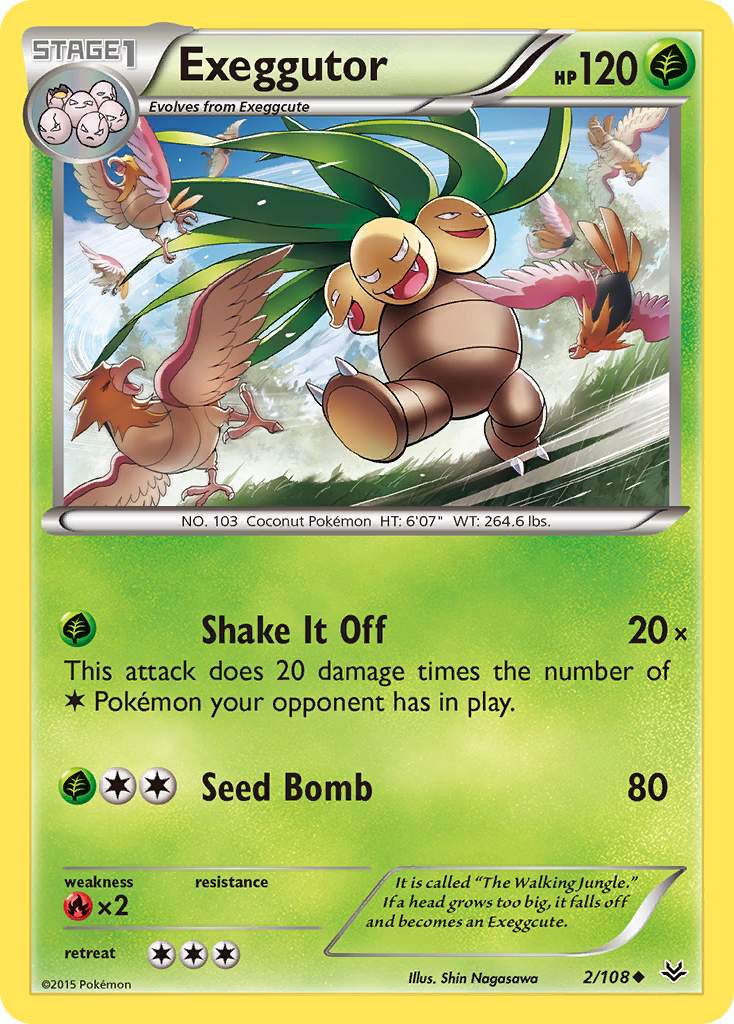 Exeggutor 2/108 Roaring Skies
