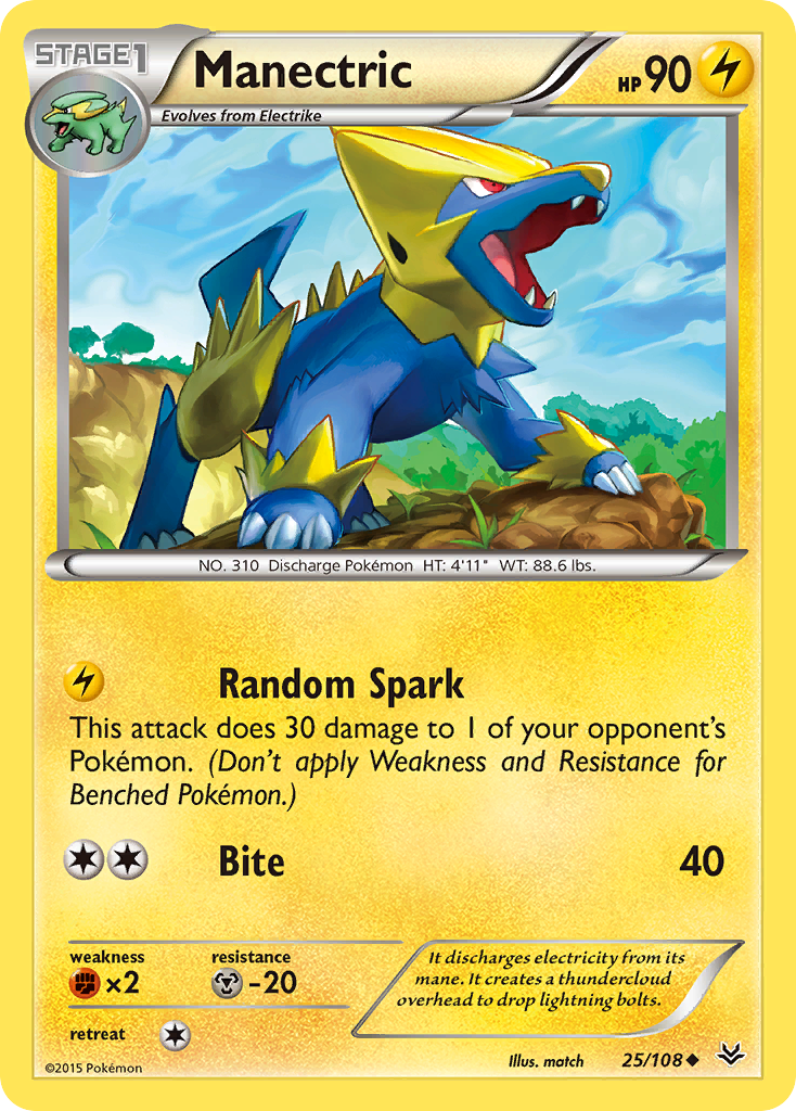 Manectric 25/108 Roaring Skies