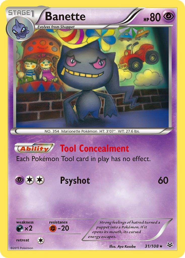 Banette 31/108 Roaring Skies