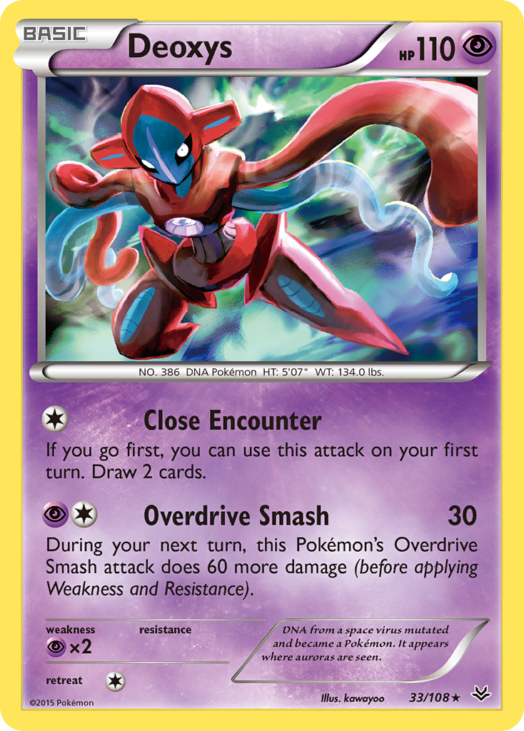 Deoxys 33/108 Roaring Skies