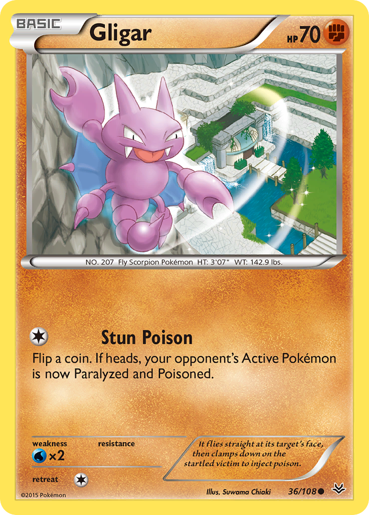 Gligar 36/108 Roaring Skies