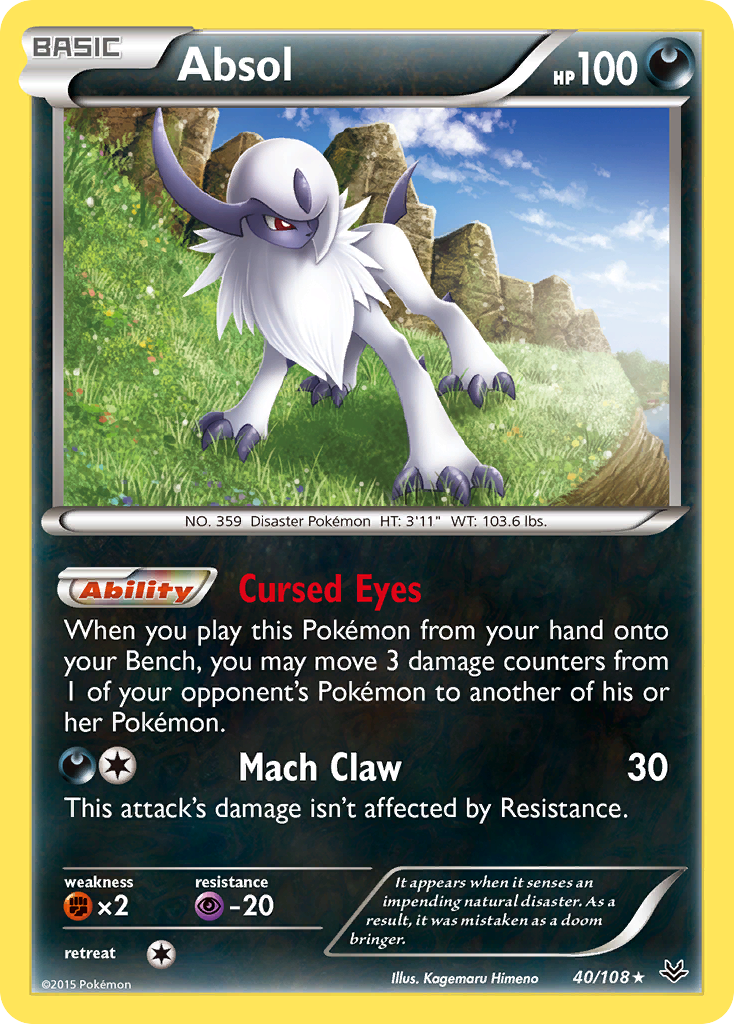 Absol 40/108 Roaring Skies
