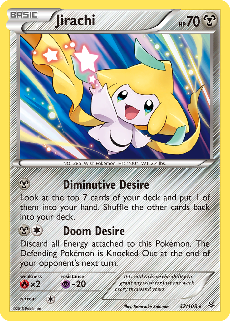 Jirachi 42/108 Roaring Skies