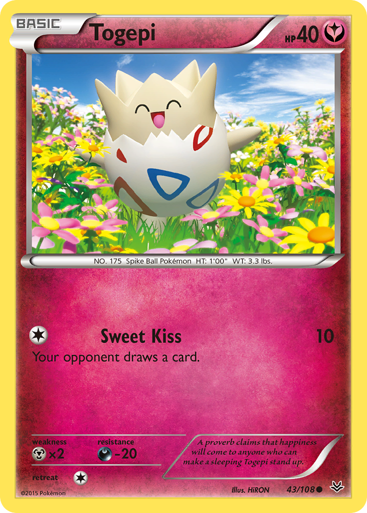 Togepi 43/108 Roaring Skies