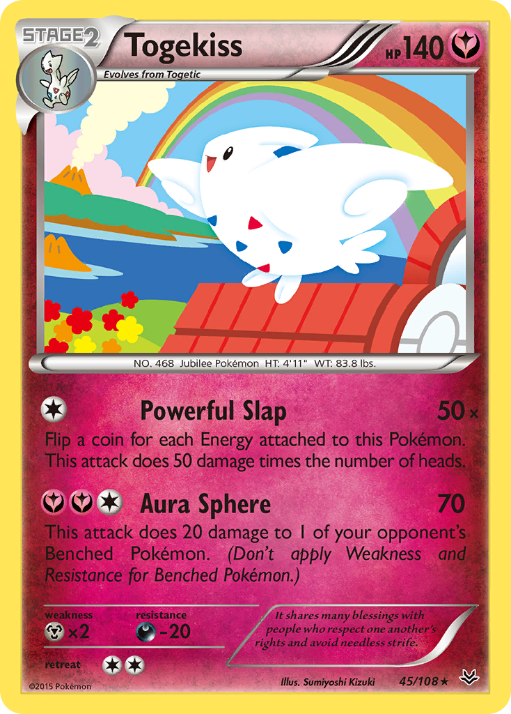 Togekiss 45/108 Roaring Skies