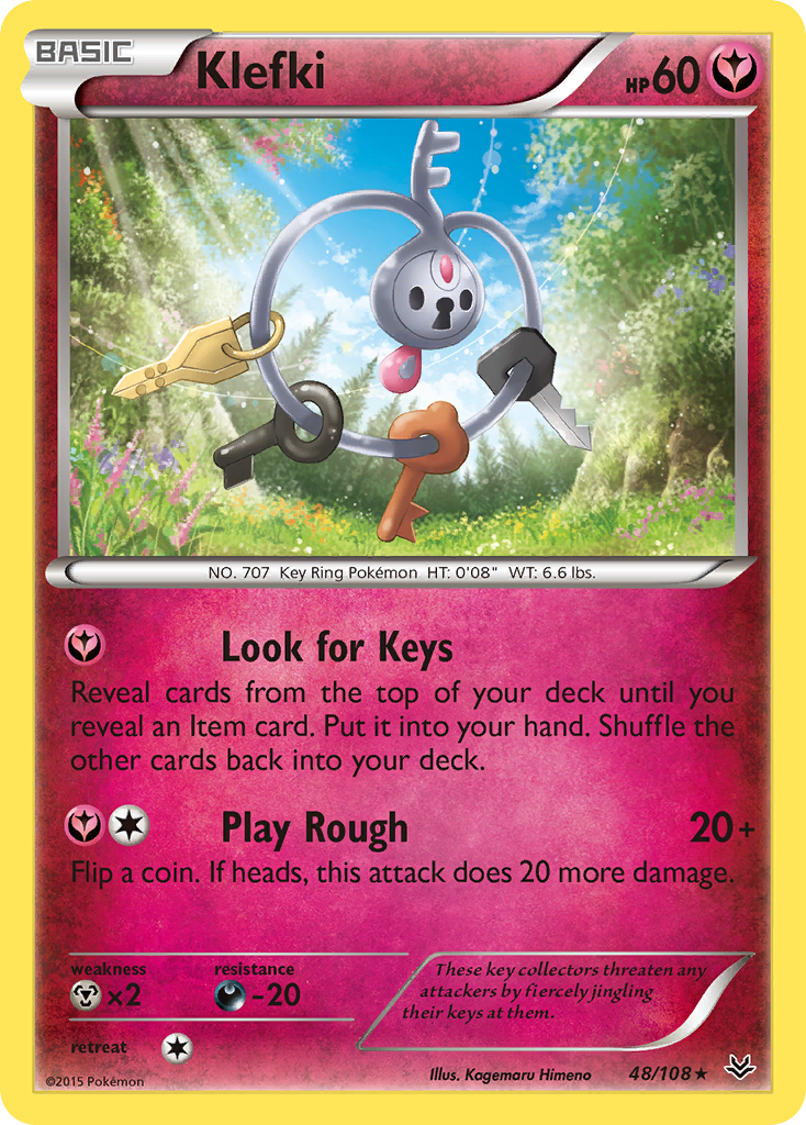 Klefki 48/108 Roaring Skies