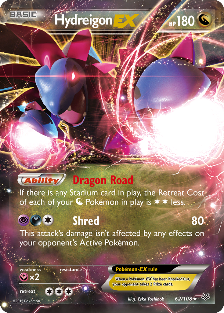 Hydreigon-EX 62/108 Roaring Skies