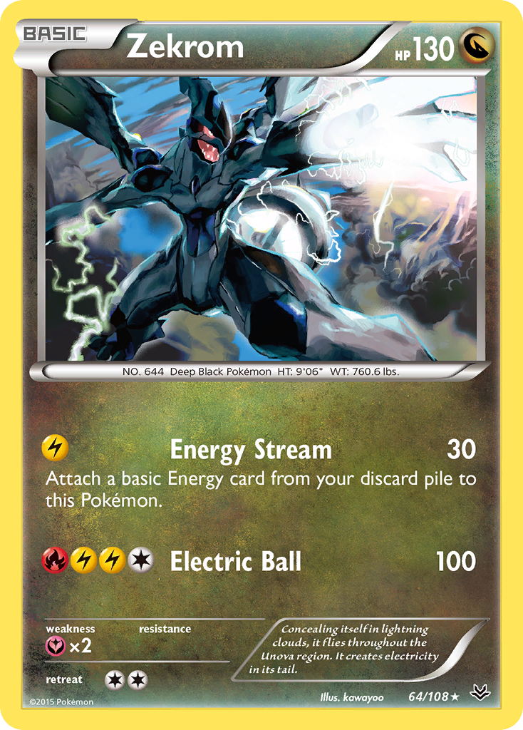 Zekrom 64/108 Roaring Skies