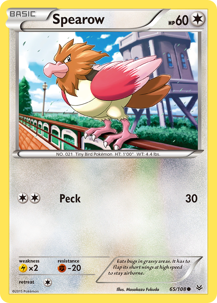 Spearow 65/108 Roaring Skies