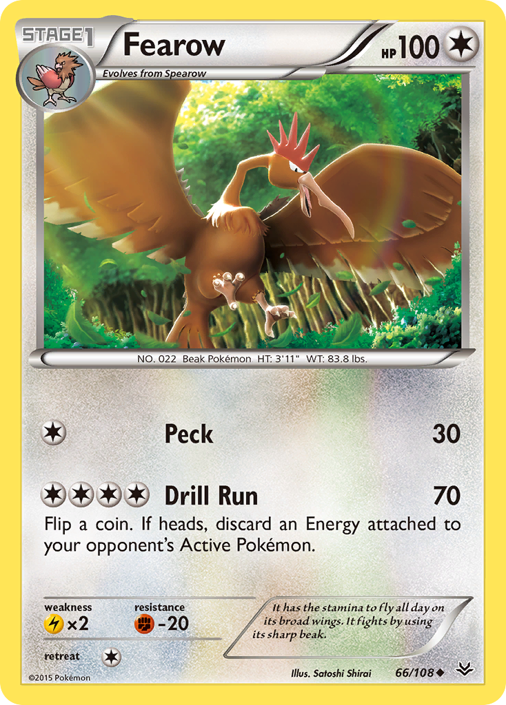 Fearow 66/108 Roaring Skies