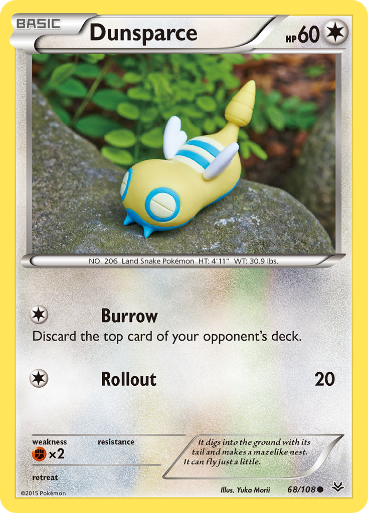 Dunsparce 68/108 Roaring Skies