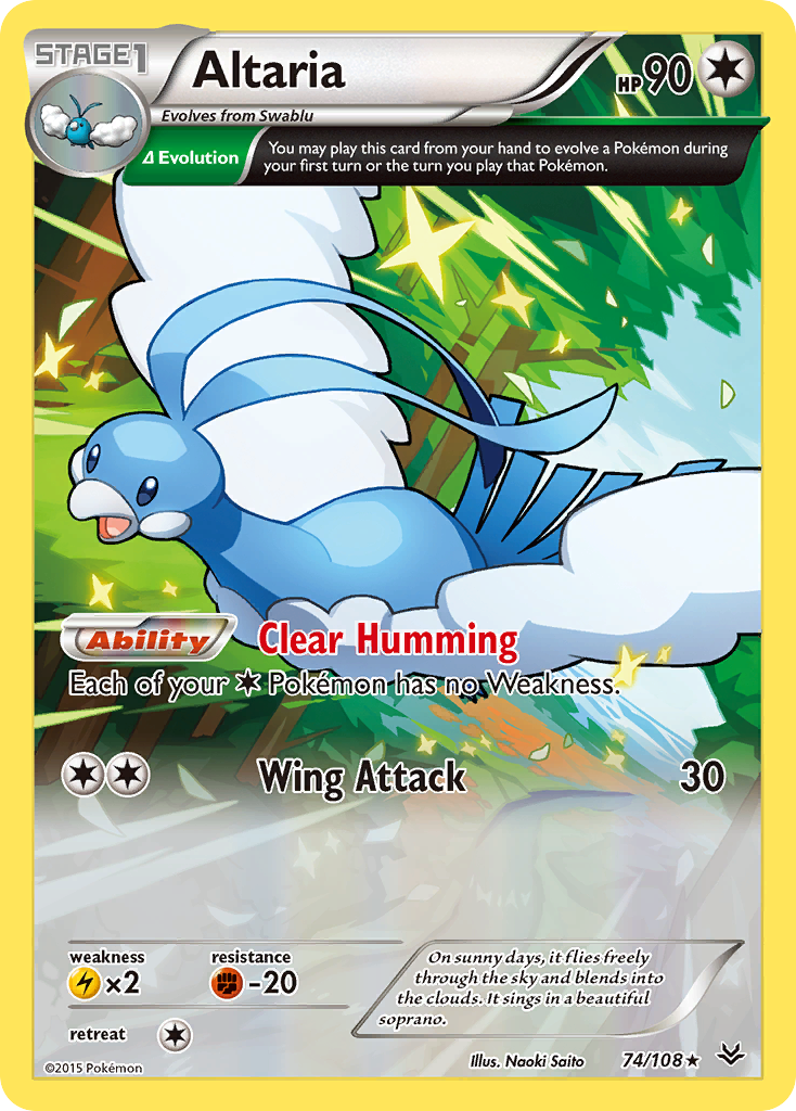 Altaria 74/108 Roaring Skies