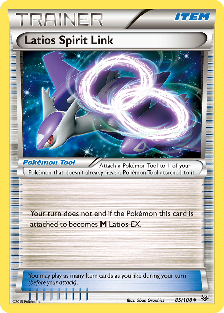 Latios Spirit Link 85/108 Roaring Skies