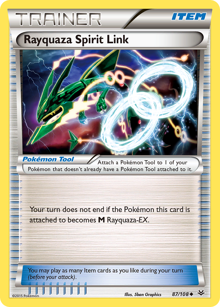 Rayquaza Spirit Link 87/108 Roaring Skies
